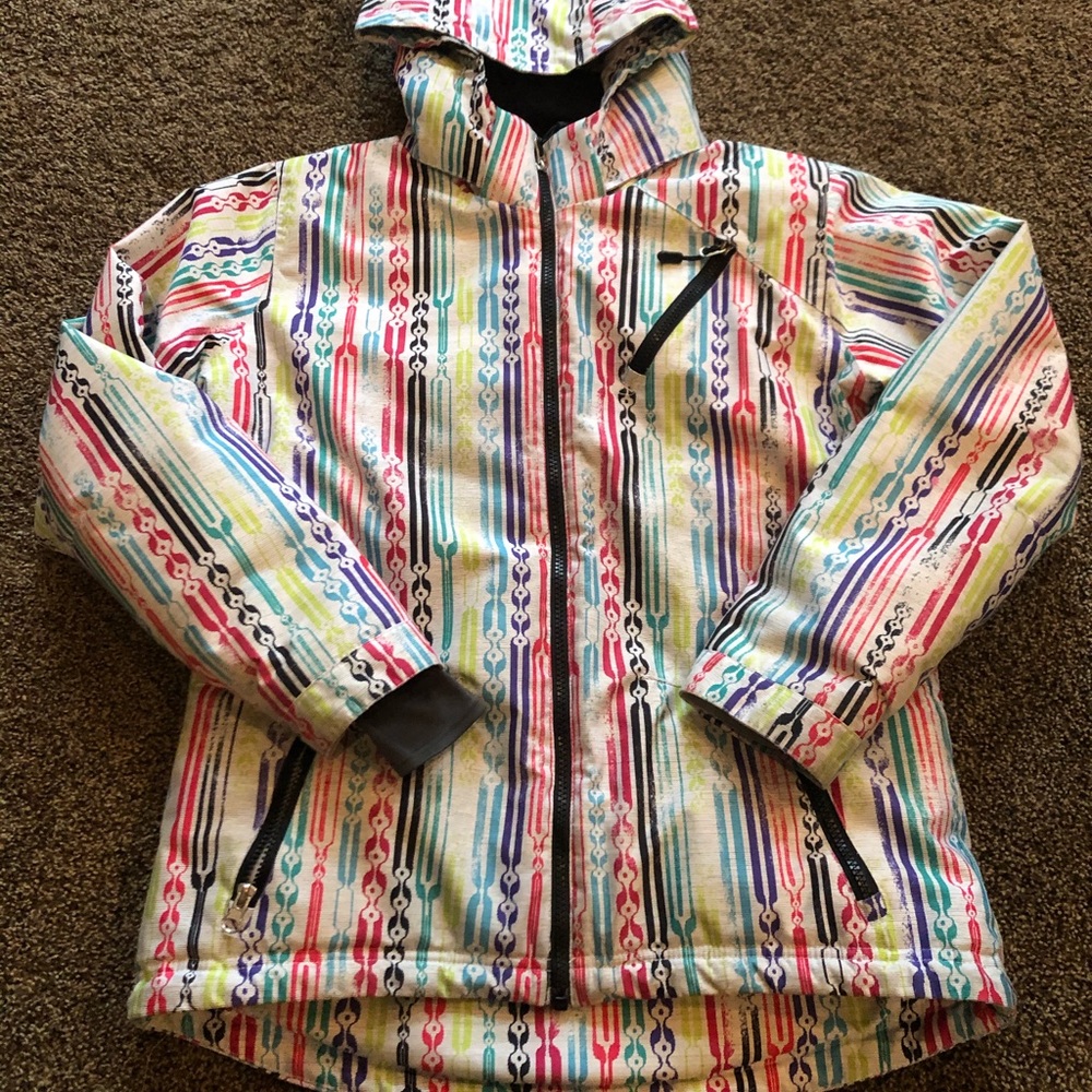 Girls insulated winter ski jacket and snow pants